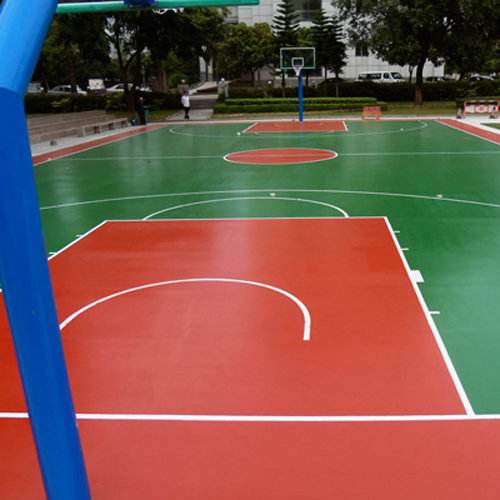 球場地坪漆施工的流程美地化工是怎么規定的！